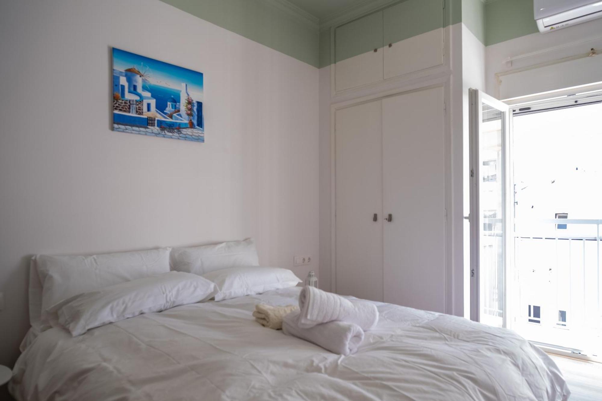舒适漂亮的休闲公寓 Athen Exterior foto